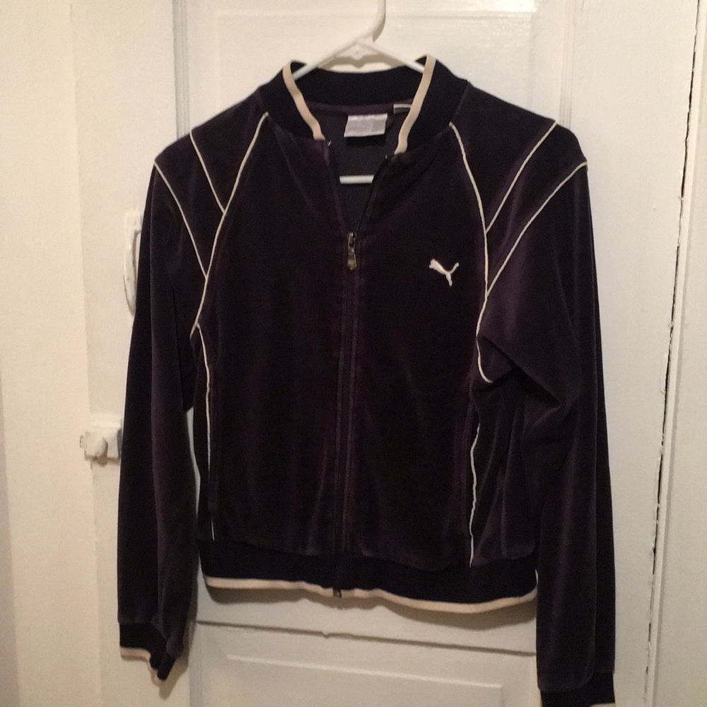 Velour puma jacket